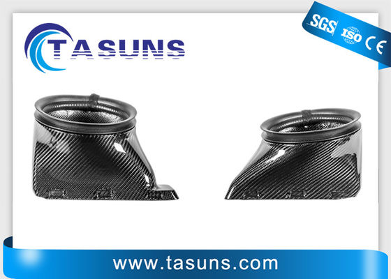 ποιότητας  CE Carbon Fiber Intake Front Bumper Intake Hole Air Duct Cover εργοστάσιο