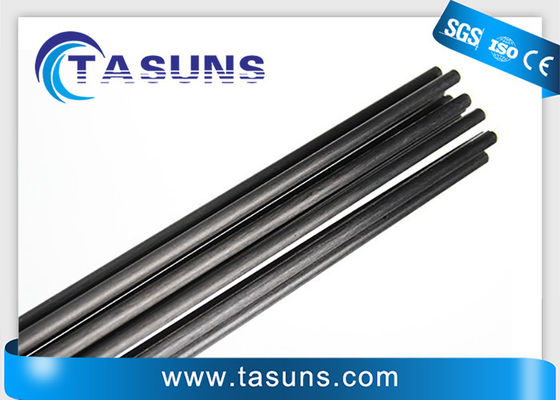 ράβδοι άνθρακα 350450mm Pultruded, ίνα άνθρακα 6mm T300 γύρω από το απόθεμα