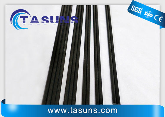 ράβδοι άνθρακα 6mm Pultruded, ίνα άνθρακα T300 γύρω από το απόθεμα